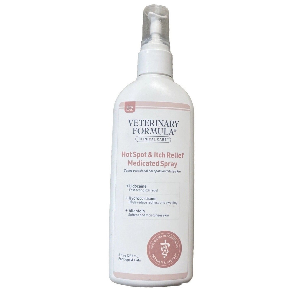 Veterinary Clinical Care Hot Spot & Itch Relief Medicated Spray 8oz